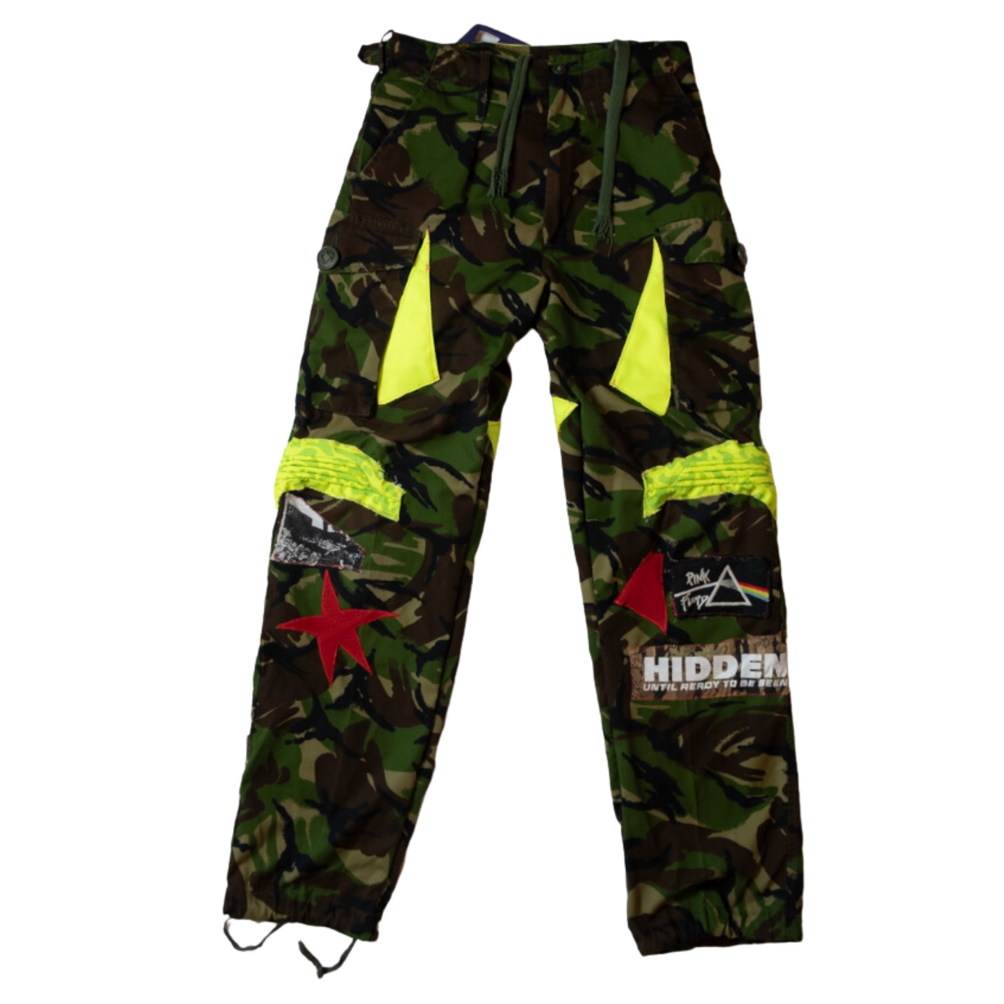 Camo Moto Cargo YZY Patch Pants