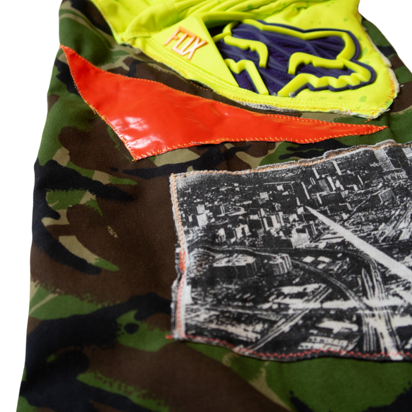 Camo Moto Cargo YZY Patch Pants